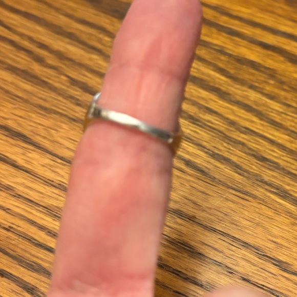 Sterling filigree tiger eye ring - Picture 4 of 7